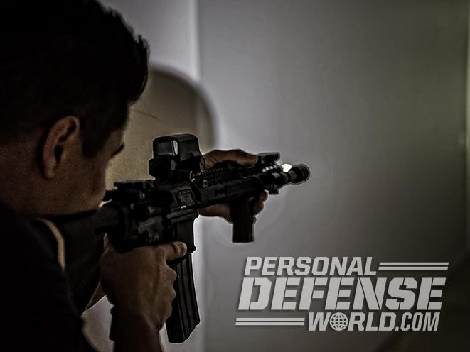 home defense hallway