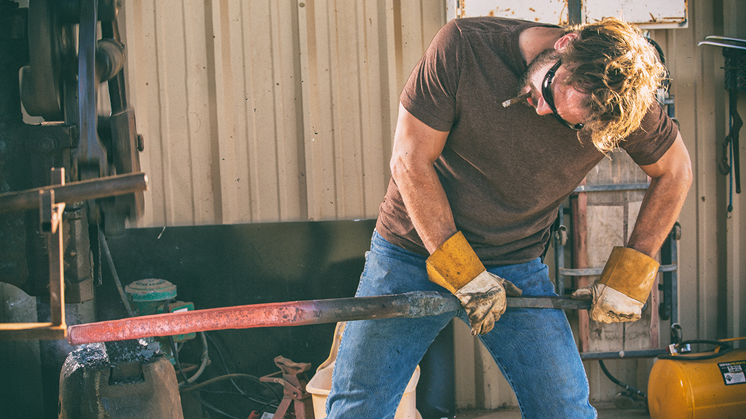 Travis has been forging and grinding knives and taking an interest in anything mechanical. He’s always had a passion for engineering and has turned that passion into hard work, producing some of the most unique prototypes in the bladesmithing industry.