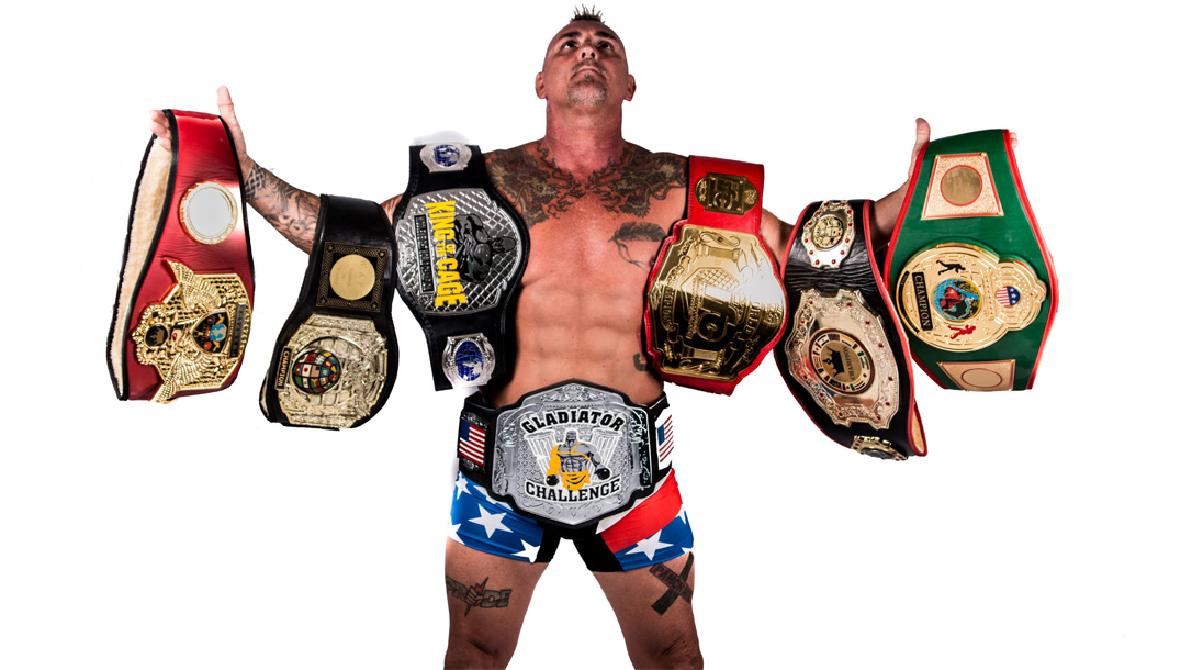 With more belts than the state wrestling team combined, Shannon brings  the gold wherever he goes.