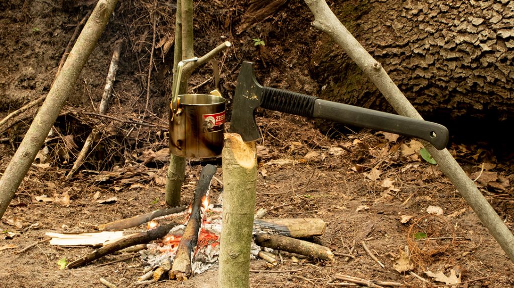 After getting camp established, it was time to cook up some grub.