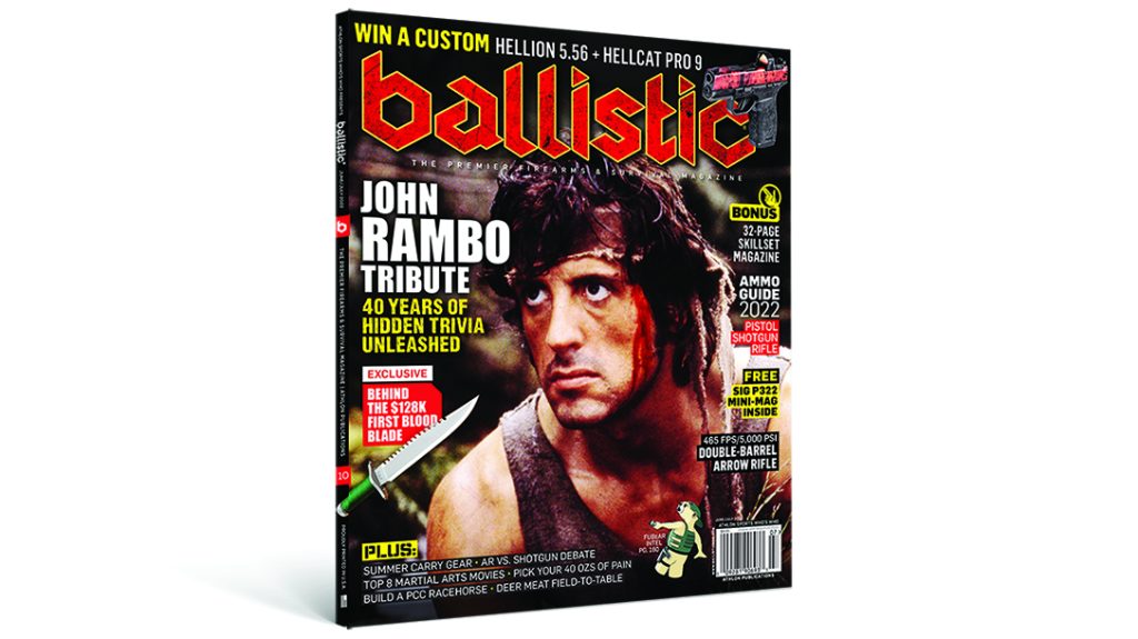 The June-July 2022 issue of Ballistic Magazine.