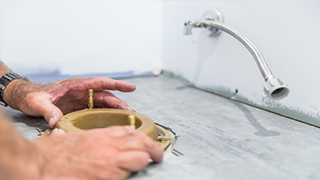 Make sure you have the wax seal and flange positioned correctly wherein installing a new toilet is critical.