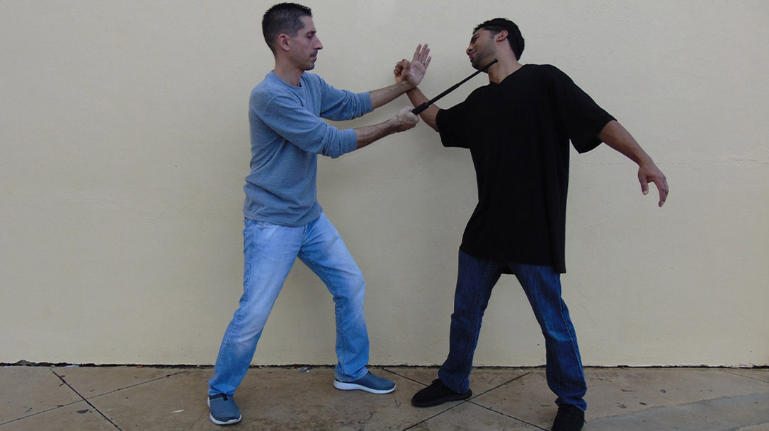 Although the weapon discussed here is a simple stick, its associated techniques are complex.