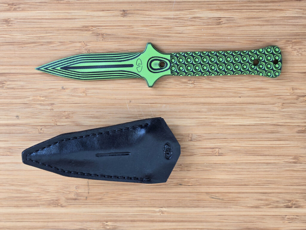 Knife and sheath combo from VZ Grips. 