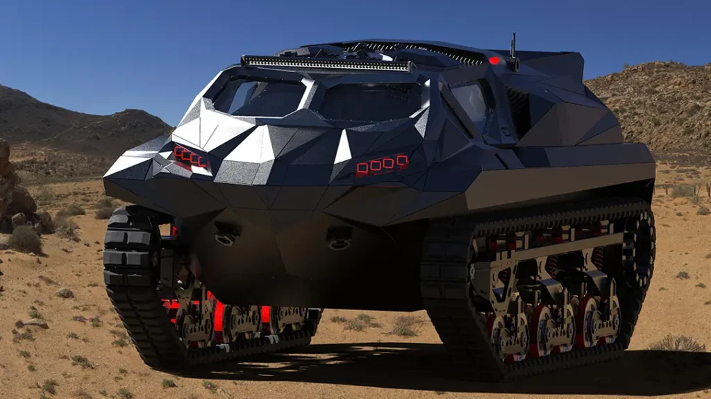 The Highland Systems STORM comprises an off-road tactical machine.