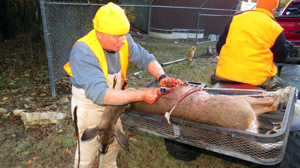 Venison provides a great source for making sausage. 
