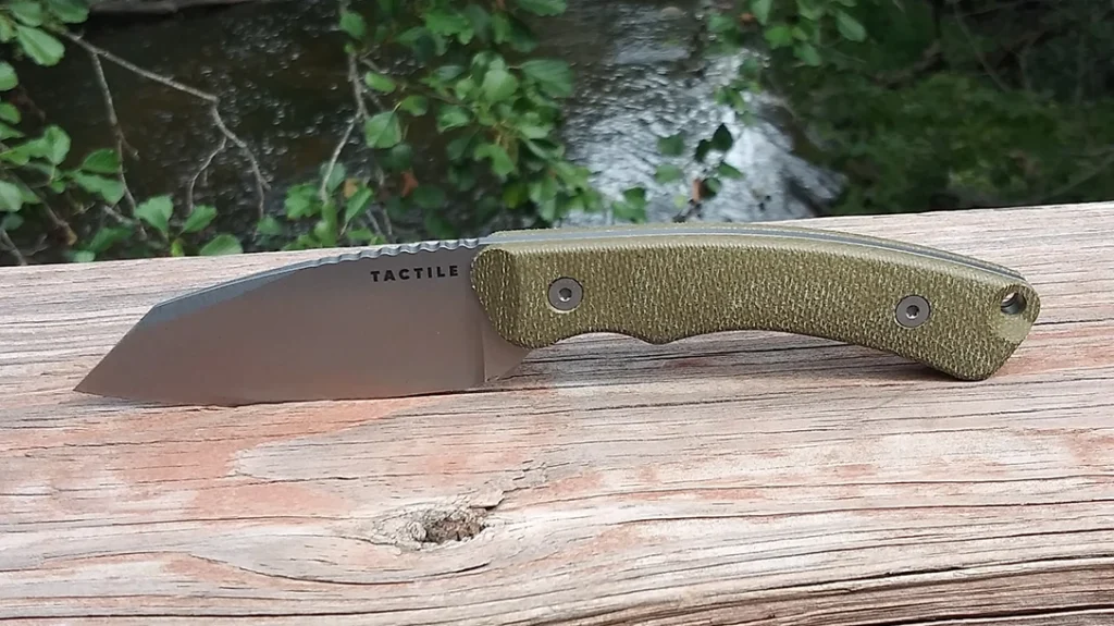 The Tactile Knife Redhawk is a great companion for hikes as well as urban and suburban carry.