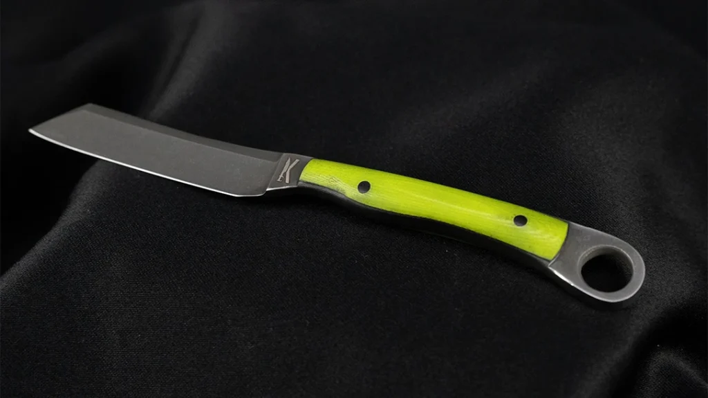 Knife Gift Guide: High-End Knife – Kopis Designs EDC Razor.