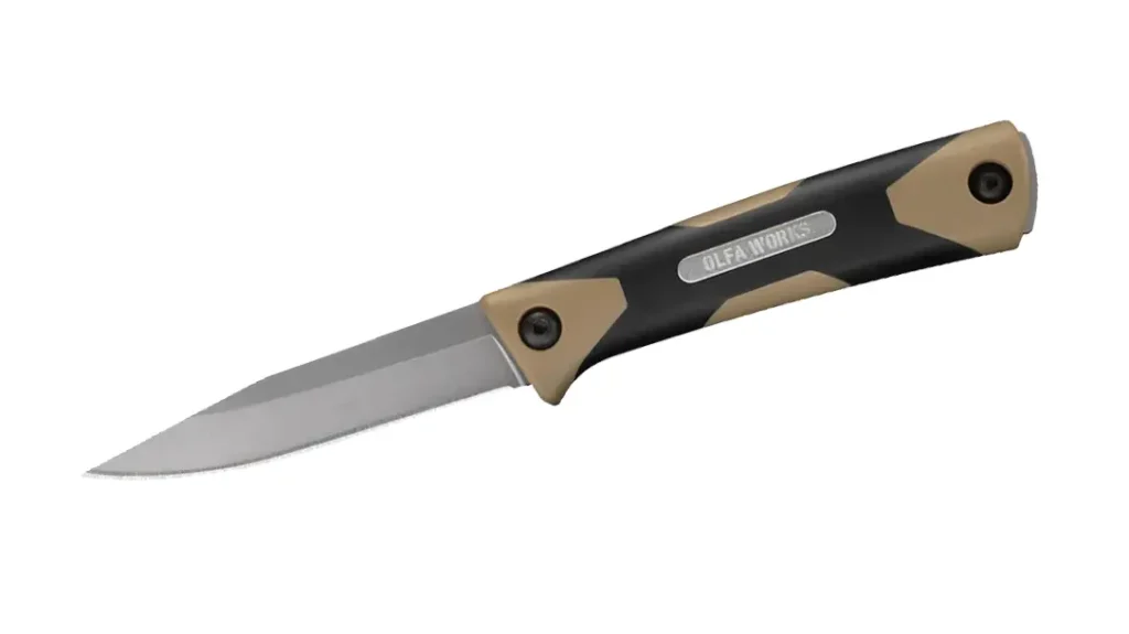 SHOT Show Bushcraft Knives: Olfa Works Sanga.
