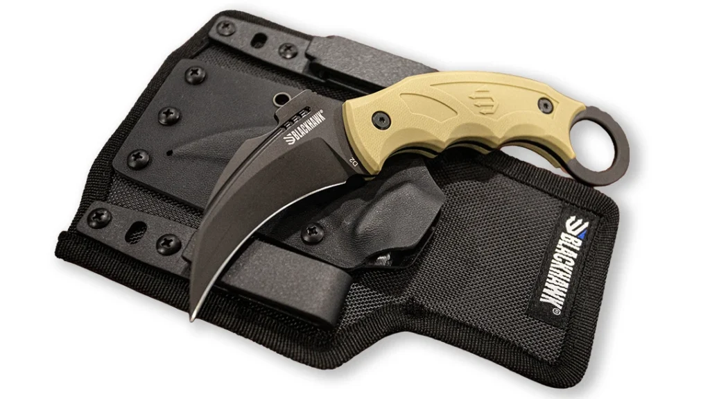 Bear & Son BlackHawk Garra Fixed Karambit.