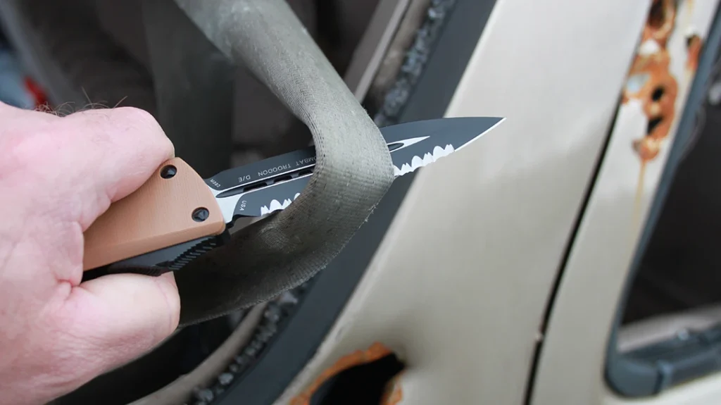 Automatic knives are a superior option, especially over manual folders, and few do it like Microtech.
