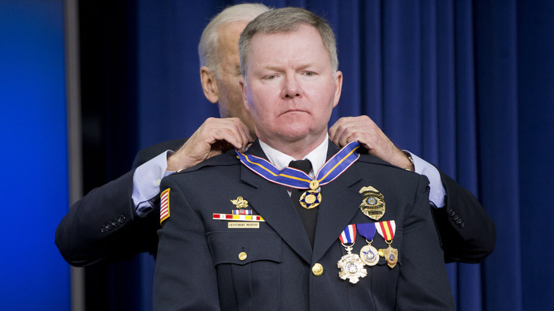 Joe Biden and Lt. Brian Murphy